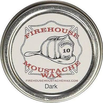 Firehouse Moustache Wax Dark