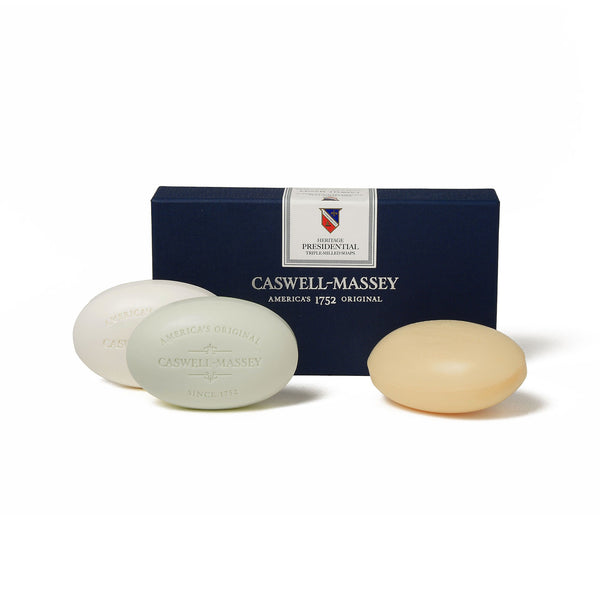 Caswell Massey Presidential Collection 3 Soap Set