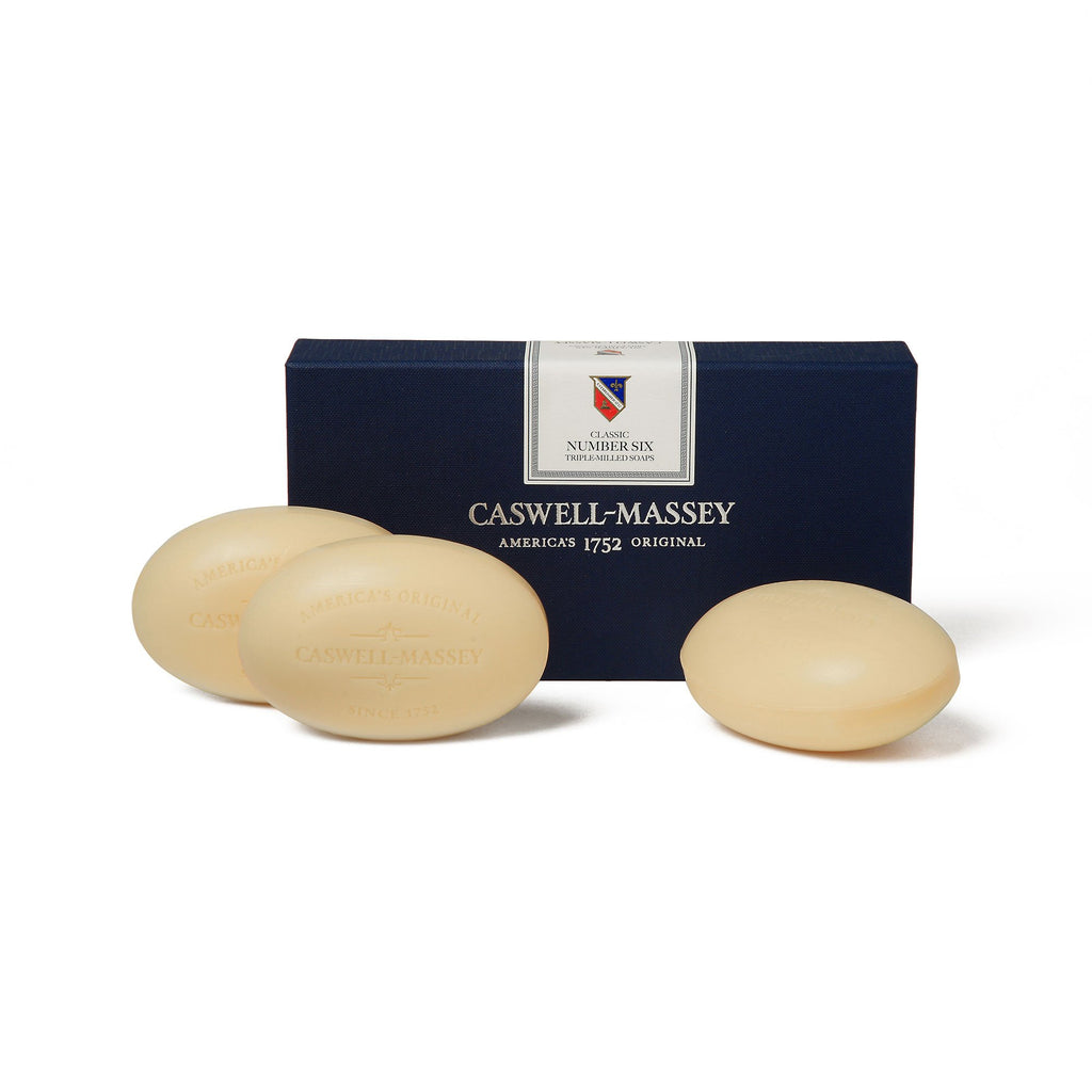 Caswell Massey Number Six 3 Soap Set