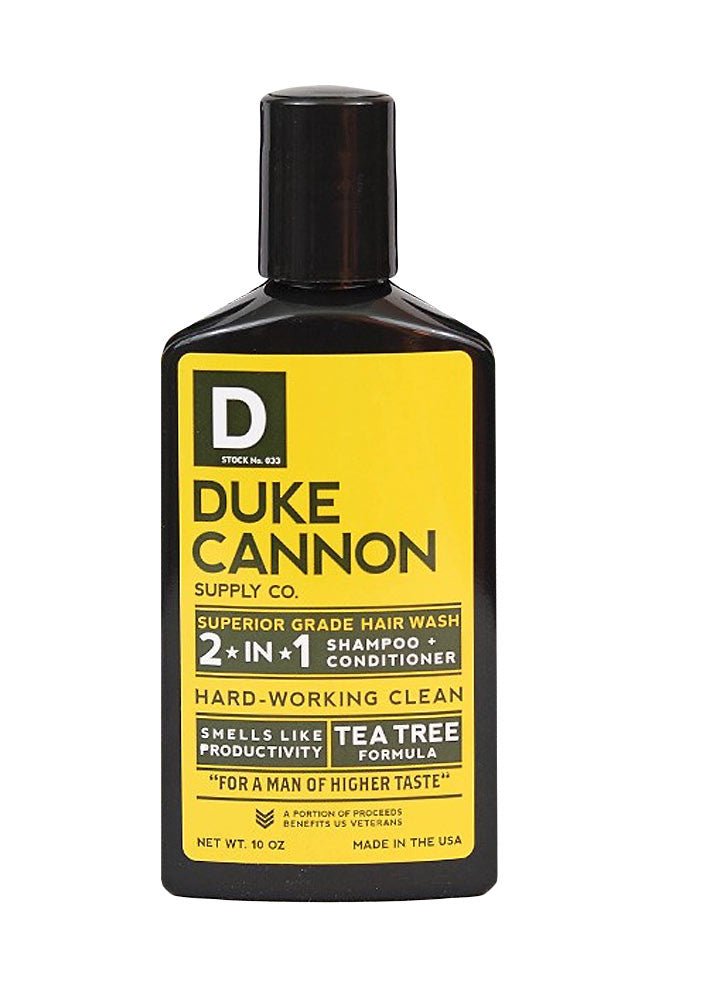 Duke Cannon 2 in 1 Hair Wash