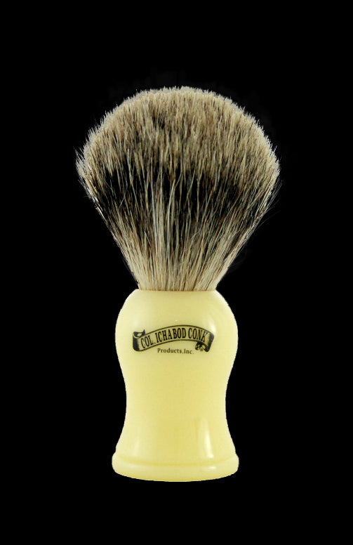 Pure Badger Faux Ivory Shave Brush #907
