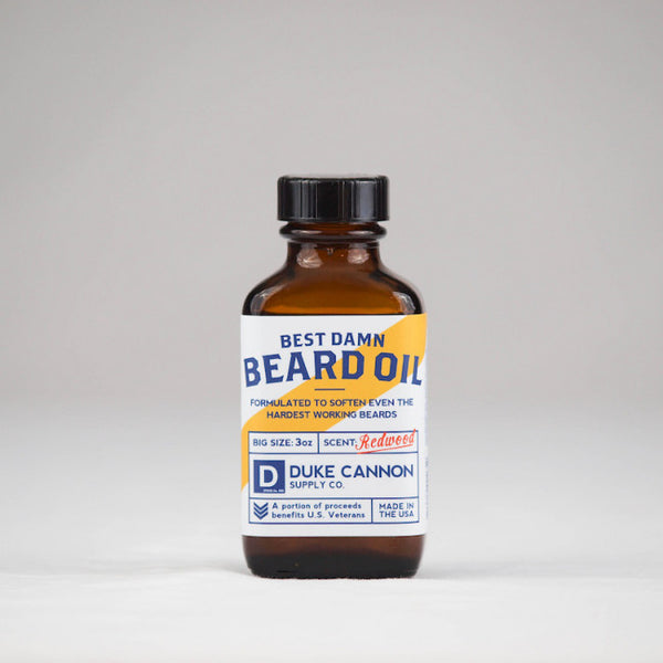 Duke Cannon Best Damn Beard Oil